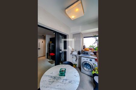Varanda da Sala de apartamento à venda com 1 quarto, 40m² em Brás, São Paulo