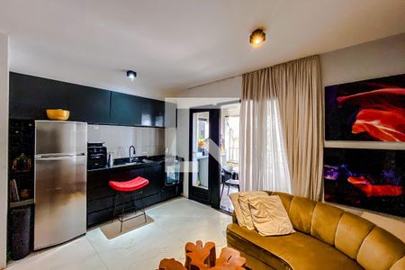 Sala de apartamento à venda com 1 quarto, 40m² em Brás, São Paulo