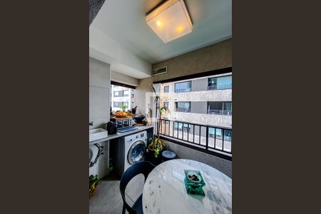 Varanda da Sala de apartamento à venda com 1 quarto, 40m² em Brás, São Paulo