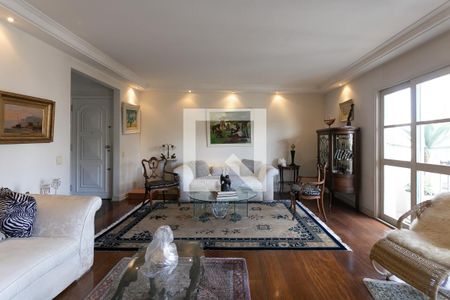 Sala de apartamento para alugar com 4 quartos, 166m² em Cerqueira César, São Paulo