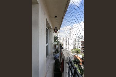 Varanda da Sala de apartamento para alugar com 4 quartos, 166m² em Cerqueira César, São Paulo