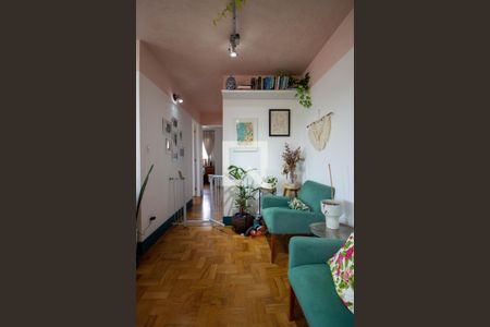 Sala de apartamento à venda com 2 quartos, 75m² em Vila Hamburguesa, São Paulo