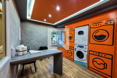 Studio à venda com 26m², 1 quarto e sem vagaLavanderia