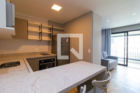 Studio para alugar com 44m², 1 quarto e 1 vagaCozinha