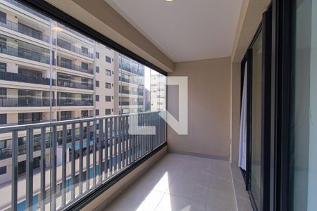Studio para alugar com 44m², 1 quarto e 1 vagaVaranda