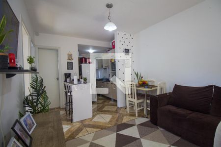 Sala de apartamento para alugar com 2 quartos, 54m² em Passo das Pedras, Gravataí