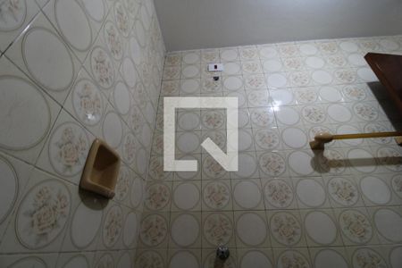 Banheiro - área do chuveiro de casa para alugar com 1 quarto, 40m² em Vila Campo Grande, São Paulo