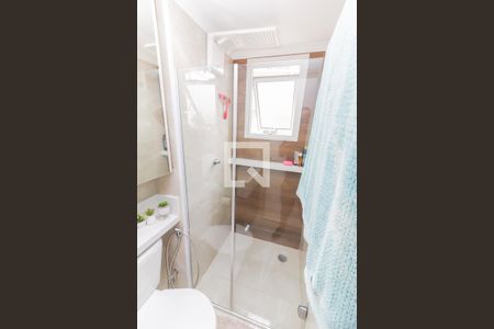 Banheiro de apartamento para alugar com 1 quarto, 31m² em Ferreira, São Paulo