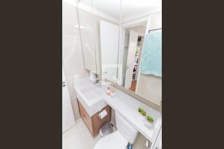 Banheiro de apartamento para alugar com 1 quarto, 31m² em Ferreira, São Paulo