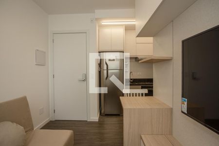 Sala de apartamento para alugar com 1 quarto, 19m² em Centro, Curitiba