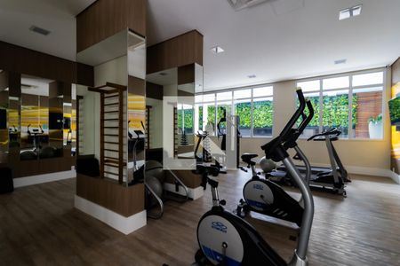 Studio para alugar com 35m², 1 quarto e 1 vaga Studio para alugar com 35m², 1 quarto e 1 vagaAcademia