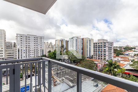 Varanda de apartamento para alugar com 1 quarto, 36m² em Indianópolis, São Paulo