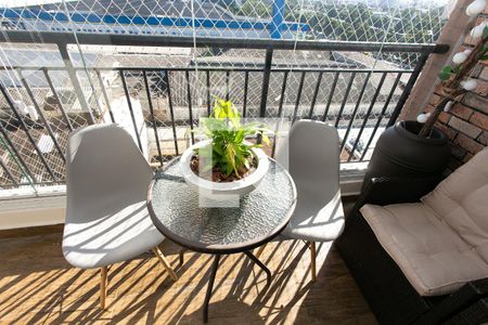 Varanda Sala de apartamento à venda com 3 quartos, 74m² em Tatuapé, São Paulo