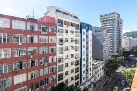 Vista da Rua de apartamento à venda com 1 quarto, 45m² em Copacabana, Rio de Janeiro