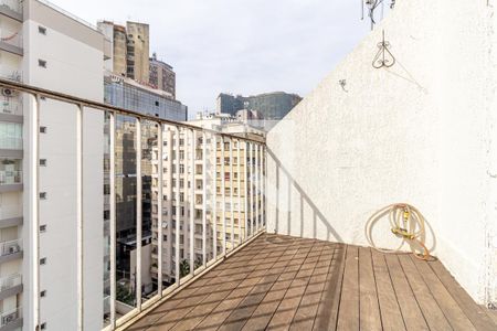 Varanda de kitnet/studio para alugar com 1 quarto, 40m² em República, São Paulo