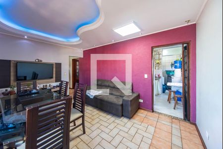 Sala de apartamento à venda com 3 quartos, 75m² em Vila Bela Vista, Santo André