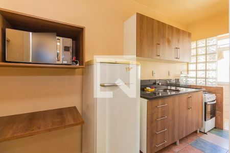Cozinha  de apartamento para alugar com 1 quarto, 37m² em Boa Vista, Porto Alegre