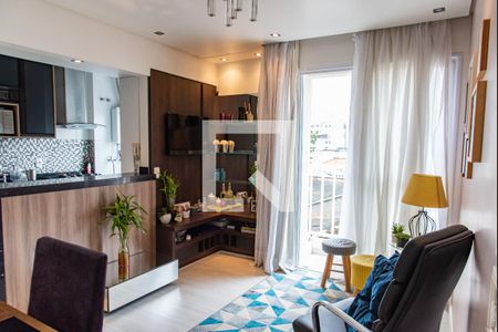 Sala de apartamento à venda com 2 quartos, 51m² em Cambuci, São Paulo