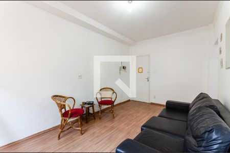 Sala de apartamento para alugar com 1 quarto, 60m² em Embaré, Santos