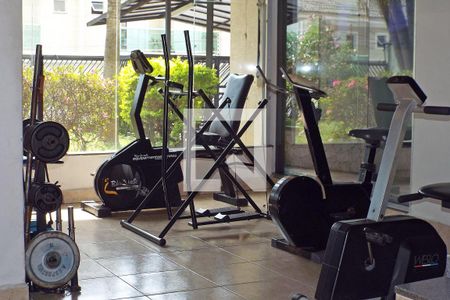 Apartamento para alugar com 104m², 2 quartos e 1 vaga Apartamento para alugar com 104m², 2 quartos e 1 vagaÁrea comum - Academia