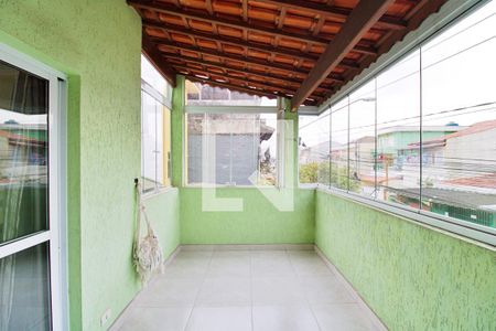 Varanda da Sala de casa para alugar com 2 quartos, 108m² em Jardim Maria Rosa, Taboão da Serra