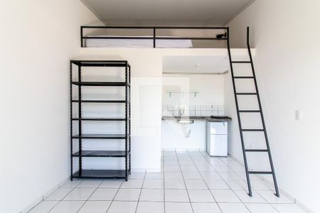 Sala/Quarto/Cozinha de kitnet/studio para alugar com 1 quarto, 30m² em Cidade Universitária, Campinas