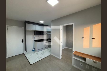 Sala/cozinha de apartamento para alugar com 2 quartos, 33m² em Vila Pierina, São Paulo