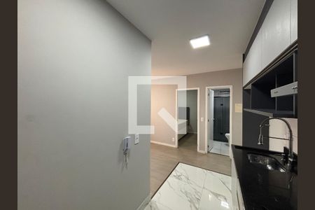 Sala/cozinha de apartamento para alugar com 2 quartos, 33m² em Vila Pierina, São Paulo