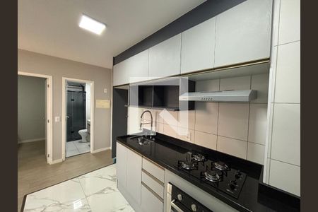 Sala/cozinha de apartamento para alugar com 2 quartos, 33m² em Vila Pierina, São Paulo