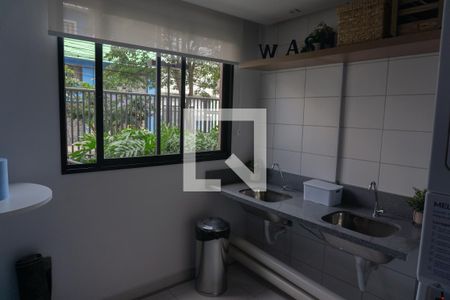 Studio à venda com 26m², 1 quarto e sem vagaLavanderia