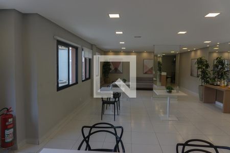 Studio à venda com 26m², 1 quarto e sem vagaÁrea comum - Salão de festas