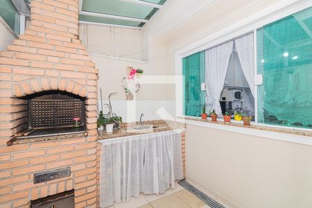 Casa de condomínio à venda com 151m², 3 quartos e 1 vagaChurrasqueira