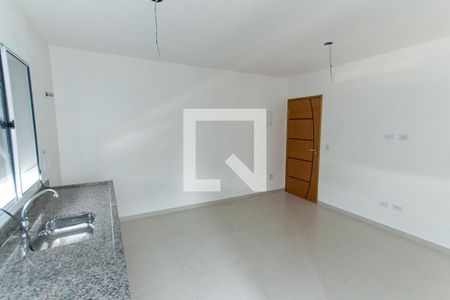Sala e Cozinha   de apartamento para alugar com 1 quarto, 30m² em Vila Constança, São Paulo