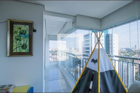 Varanda da Sala  de apartamento à venda com 2 quartos, 87m² em Vila Santa Catarina, São Paulo