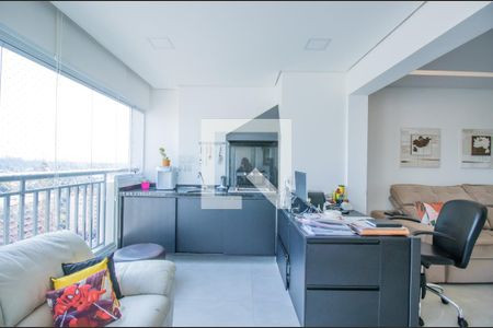 Varanda da Sala  de apartamento à venda com 2 quartos, 87m² em Vila Santa Catarina, São Paulo