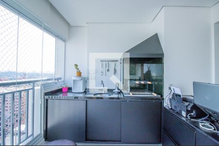 Varanda da Sala  de apartamento à venda com 2 quartos, 87m² em Vila Santa Catarina, São Paulo