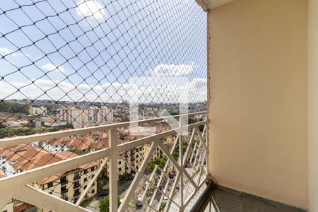 Varanda da Sala de apartamento à venda com 2 quartos, 57m² em Jardim Santa Emília, São Paulo