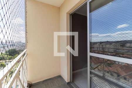 Varanda da Sala de apartamento à venda com 2 quartos, 57m² em Jardim Santa Emília, São Paulo