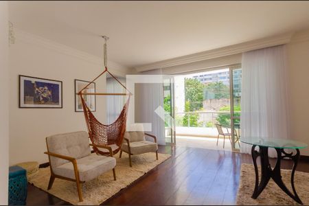 Sala de apartamento para alugar com 4 quartos, 350m² em Graça, Salvador