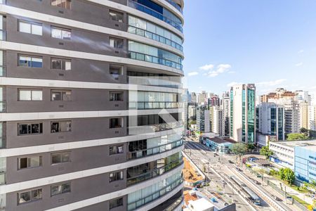 Vista de apartamento para alugar com 1 quarto, 27m² em Brooklin Paulista, São Paulo