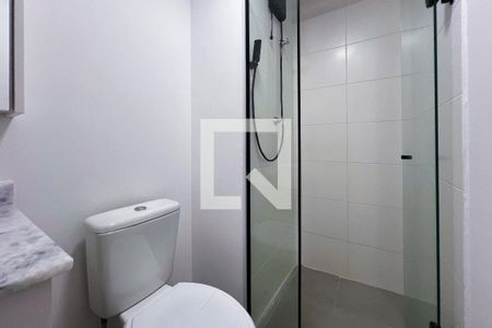 Apartamento para alugar com 27m², 1 quarto e sem vagaBanheiro da Suíte