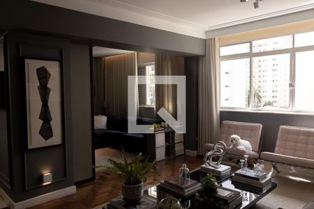 Sala de apartamento à venda com 1 quarto, 90m² em Paraíso, São Paulo