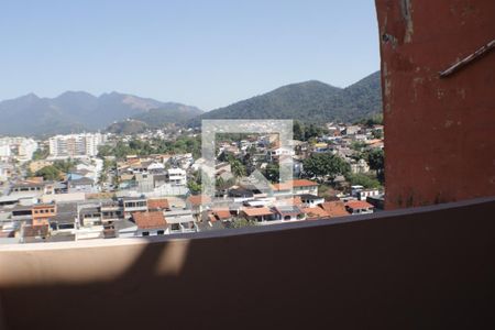 Varanda da Sala de apartamento para alugar com 1 quarto, 40m² em Taquara, Rio de Janeiro