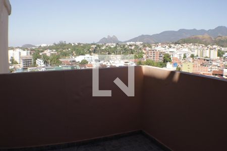 Varanda da Sala de apartamento para alugar com 1 quarto, 40m² em Taquara, Rio de Janeiro