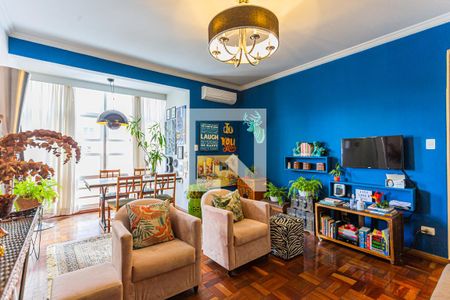 Sala de apartamento à venda com 2 quartos, 110m² em Centro, Santo André