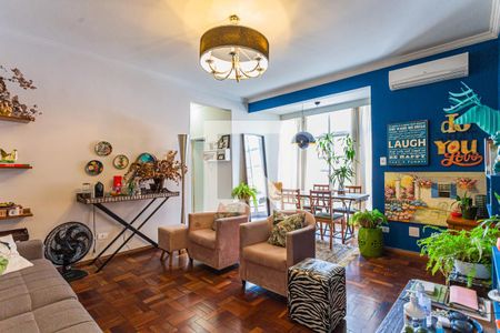 Sala de apartamento à venda com 2 quartos, 110m² em Centro, Santo André