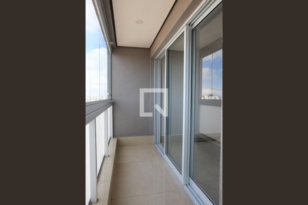Varanda da Sala de apartamento para alugar com 2 quartos, 63m² em Jardim Sílvia, Santo André