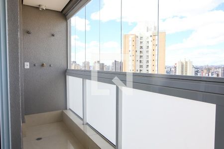 Varanda da Sala de apartamento para alugar com 2 quartos, 63m² em Jardim Sílvia, Santo André