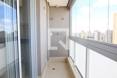 Varanda da Sala de apartamento para alugar com 2 quartos, 63m² em Jardim Sílvia, Santo André