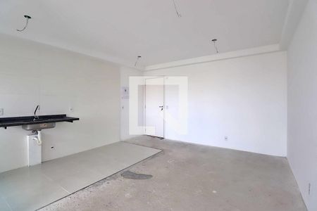 Sala de apartamento à venda com 2 quartos, 55m² em Jardim, Santo André